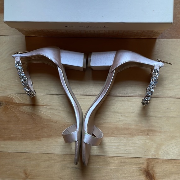 Catalina Ankle Strap Sandal by JEWEL BADGLEY MISCHKA, 7, color: champagne - Picture 3 of 16